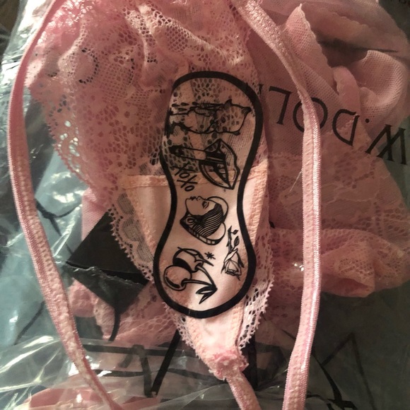 NWT Widow Cute But Crazy Mesh Garter Dress - Picture 5 of 7